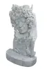 Product image 3 of the product “Padma - Buddha Face, Relief tree, 116 cm Height | cast stone ”